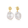 Natual Pearl Drop Earring