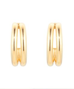 Double Layer Hoop Earrings
